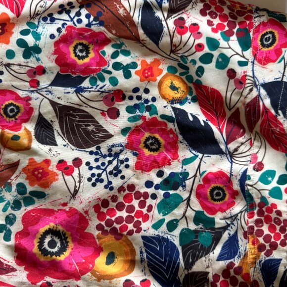 Ripskirt Sz Lg length 2 Floral Wrap Skirt Cover Up Beach Cruise Pool Resortwear - Picture 14 of 16